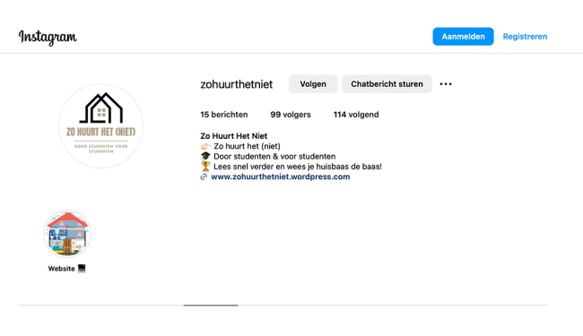 Zo huurt het (niet)!