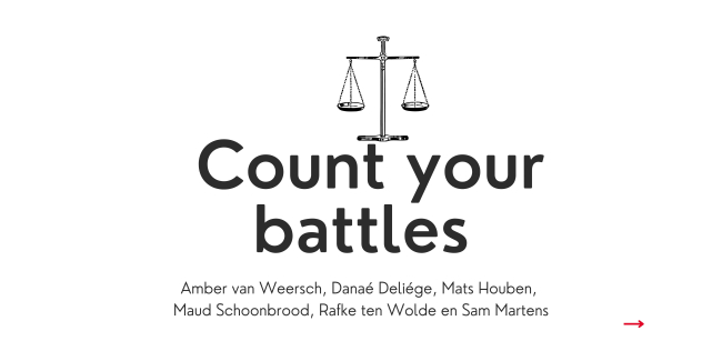 Count your battles