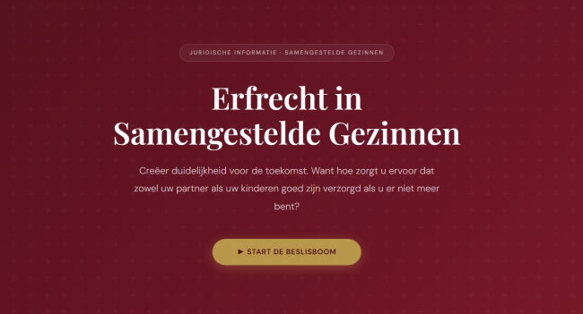 Erfrecht in Samengestelde Gezinnen